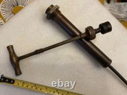 Vintage Hand Fuel Tank Primer Air Pump Veteran Race Sports Racing Grand Prix Car