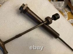 Vintage Hand Fuel Tank Primer Air Pump Veteran Race Sports Racing Grand Prix Car