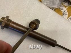 Vintage Hand Fuel Tank Primer Air Pump Veteran Race Sports Racing Grand Prix Car