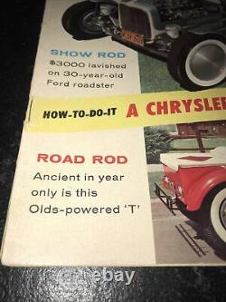 Vintage March 1959 Hot Rod Magazine Testing The 1959 Buick Kendall Motor Oil