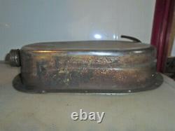 Vintage Racing Go Kart 5 Qt Chilton Seat Back Gas Tank Fuel Cart Part