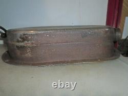 Vintage Racing Go Kart 5 Qt Chilton Seat Back Gas Tank Fuel Cart Part