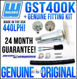 Walbro Gst400 Gst400k Turbine Fast Road / Race 440 Lph Fuel Pump + Walbro Kit