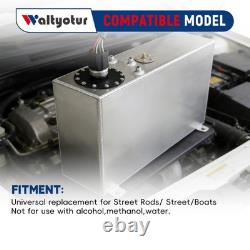 Waltyotur 15 Gallon 57L Slim Aluminum Fuel Cell Gas Tank