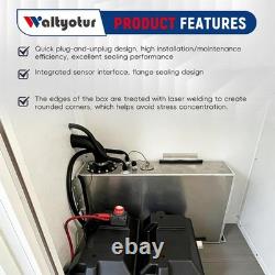 Waltyotur 15 Gallon 57L Slim Aluminum Fuel Cell Gas Tank