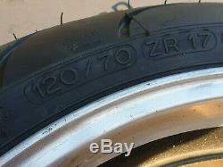 Yamaha R1 YZF 4XV Front wheel with Michelin Pilot racing tyre 4XV 5JJ 1998